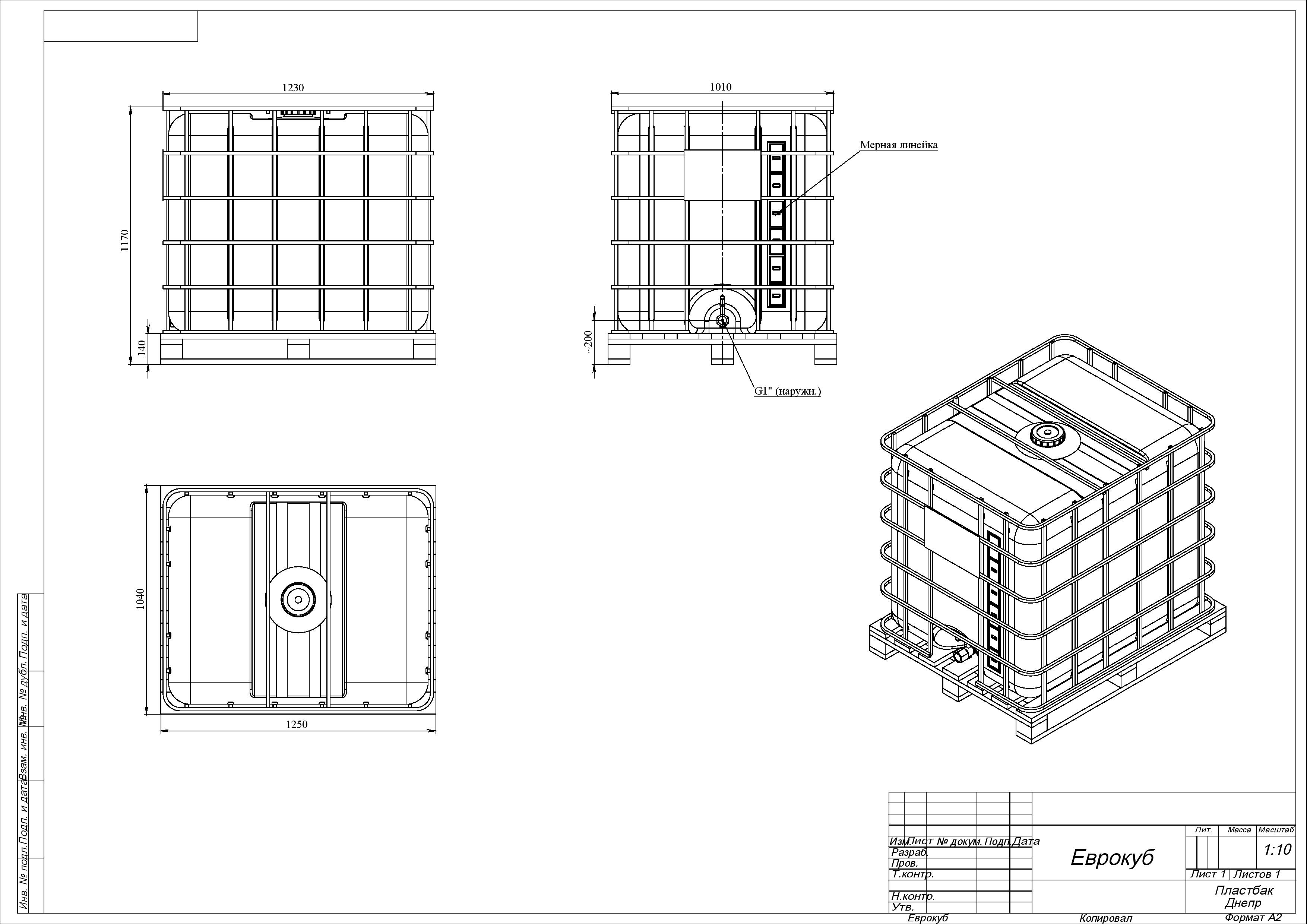 Pallet Truck Plan And Elevation Autocad File Cadbull